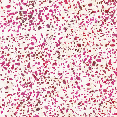 Riley Blake Batiks Elementals Terrazzo Cranberry Chip