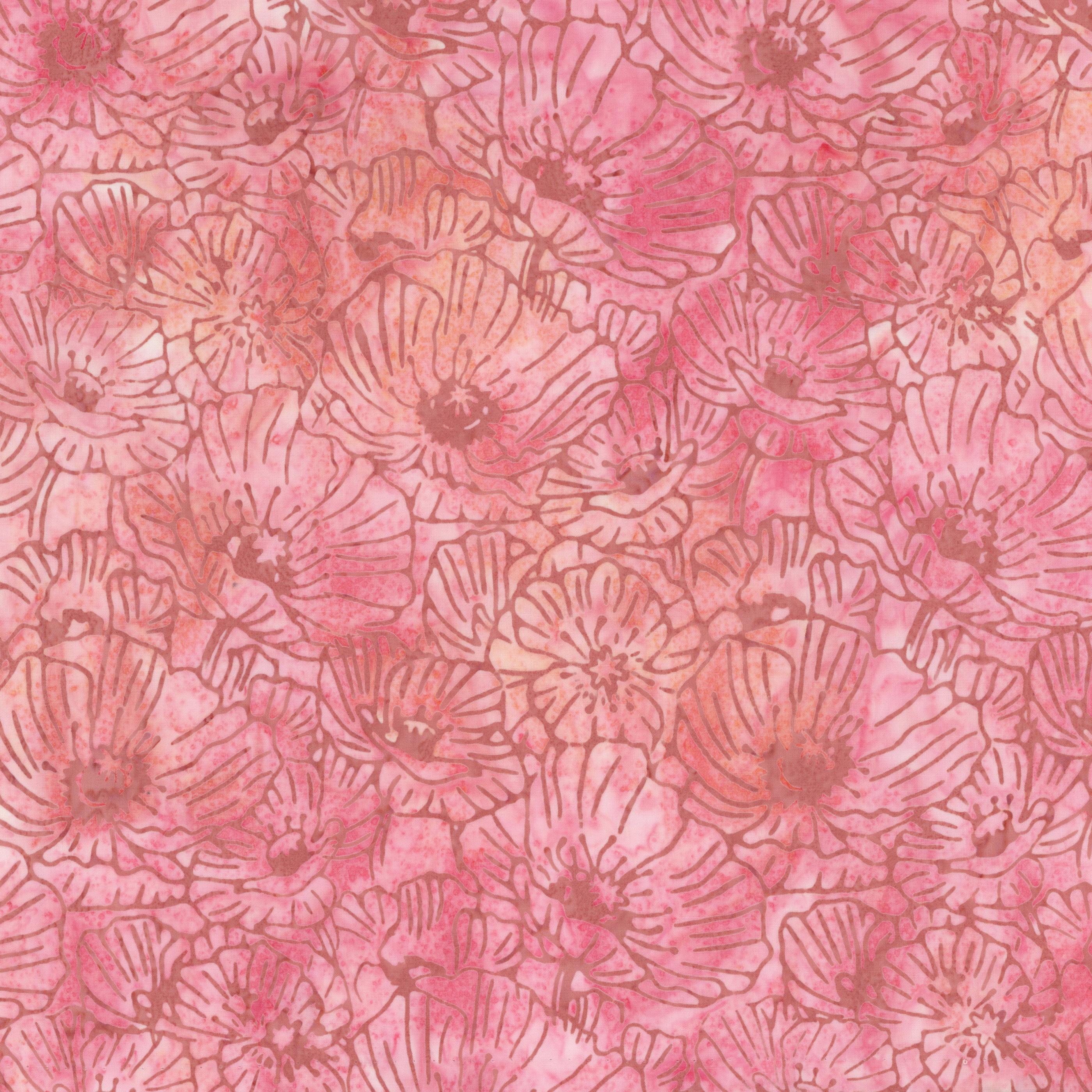 Riley Blake Batiks Poppy Seeds Strawberry Shortcake