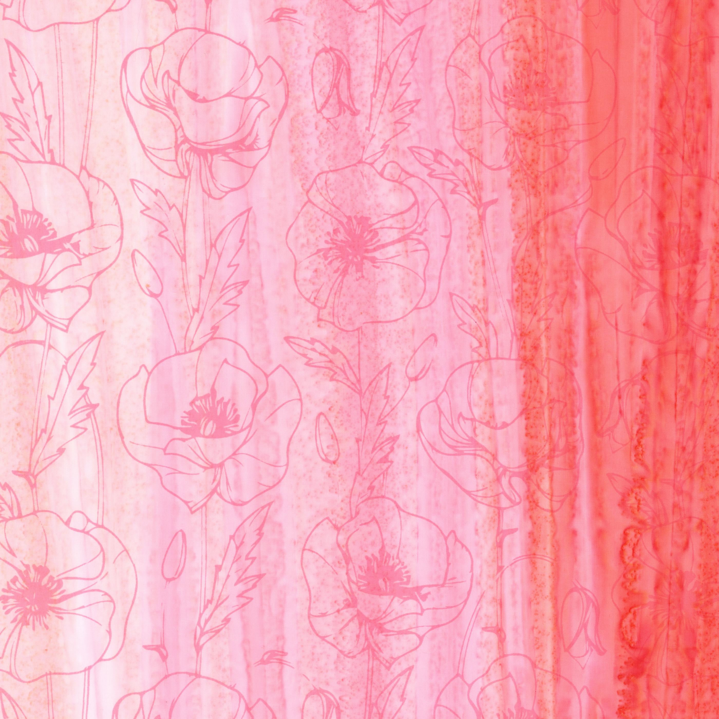 Riley Blake Batiks Poppy Seeds Strawberry Shortcake