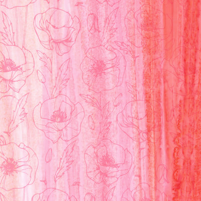 Riley Blake Batiks Poppy Seeds Strawberry Shortcake