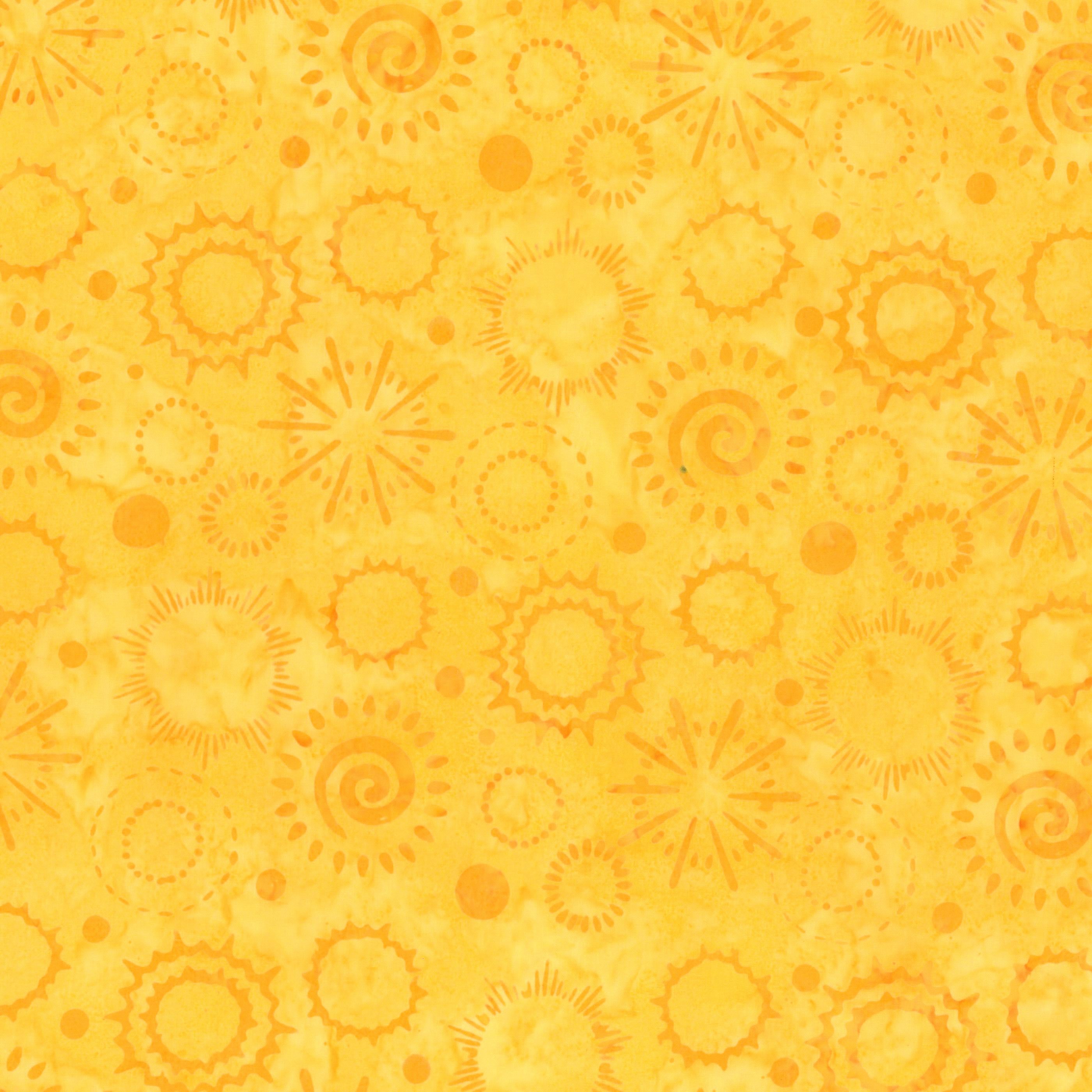 Riley Blake Batiks Ink & Nectar Dandelion