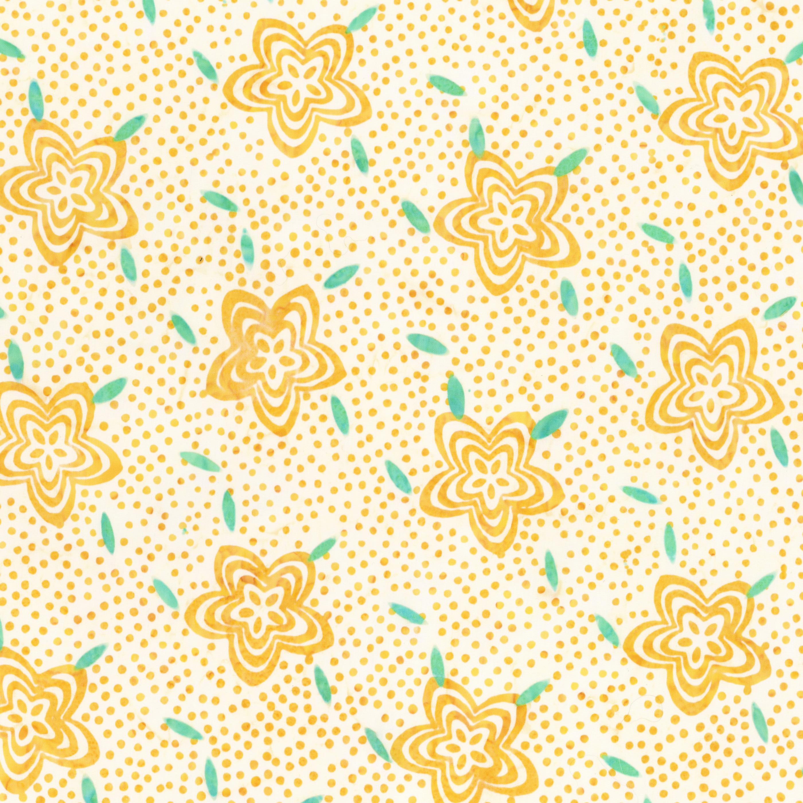 Riley Blake Batiks Ink & Nectar Frosted Lemon