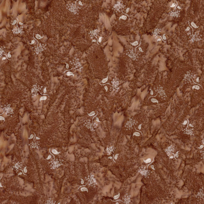 Riley Blake Batiks Wild Blossoms Sew Soft Rayon Walnut