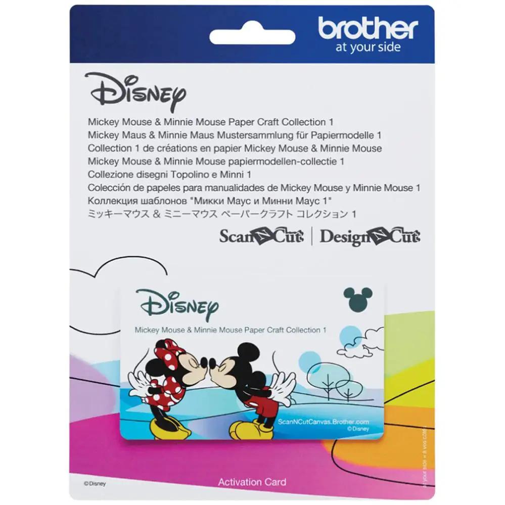 Brother Disney Mickey Mouse & Minnie Mouse Pattern Collection #1 (CADSNP01)