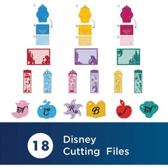 Brother Disney Princess Pattern Collection #1 (CADSNP02)