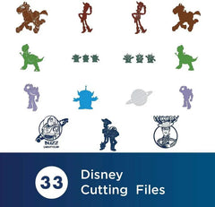 Brother Disney•Pixar Toy Story Home-Deco Pattern Collection (CADSNP05)