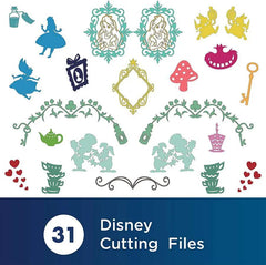 Brother Disney Alice in Wonderland Design Collection (CADSNP09)