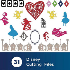 Brother Disney Alice in Wonderland Design Collection (CADSNP09)