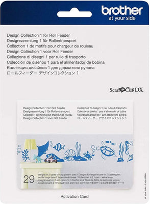 Brother Animal Pattern Collection 1 for Roll Feeder (CADXRFDP01)