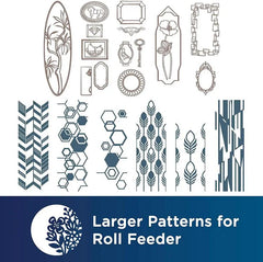 Brother Home Deco Pattern Collection for Roll Feeder (CADXRFDP02)