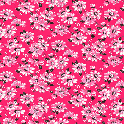 Riley Blake Flea Market Floral Cayenne
