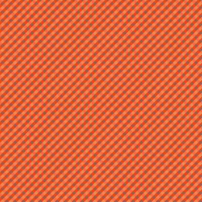 Riley Blake Autumn Gingham Pumpkin