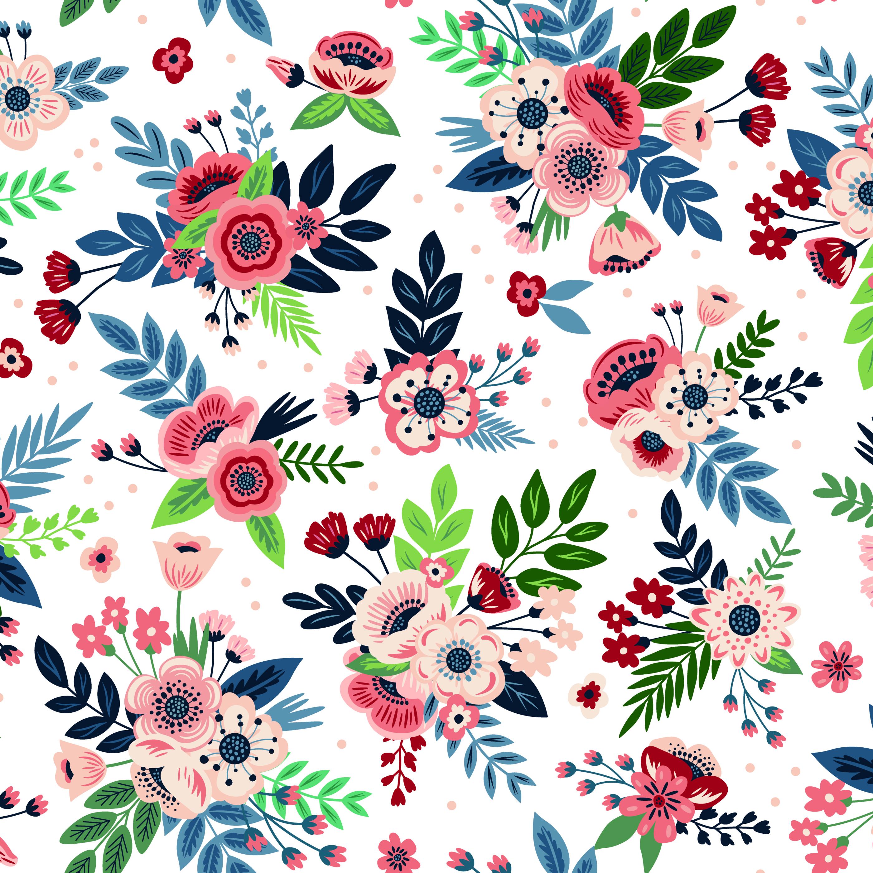 Riley Blake A Spoonful of Sugar Floral Cloud