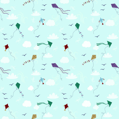 Riley Blake A Spoonful of Sugar Let’s Go Fly a Kite Sky