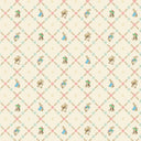 Riley Blake Peter Rabbit and Benjamin Bunny Lattice Cream