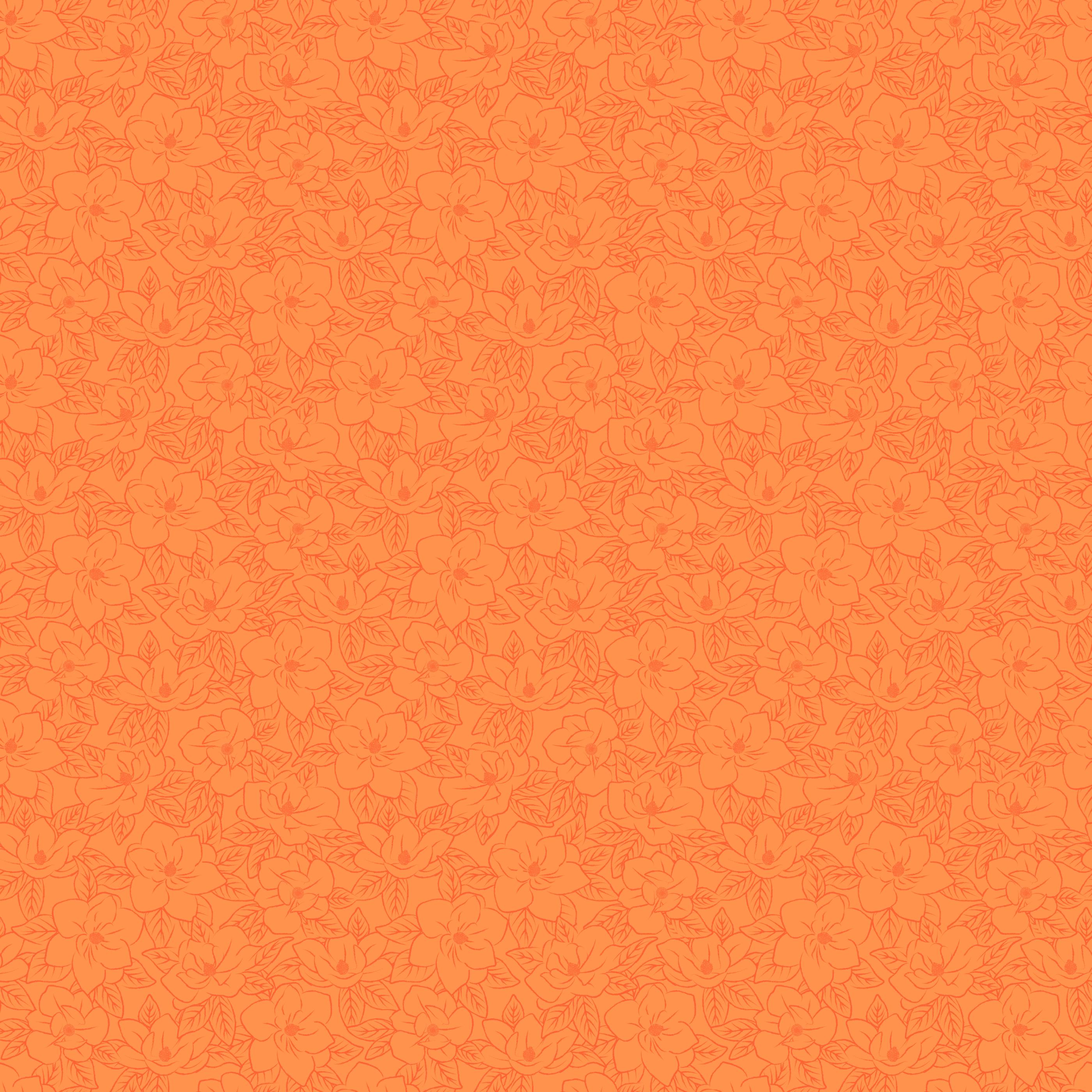 Riley Blake Southern Charm Magnolia Tonal Orange