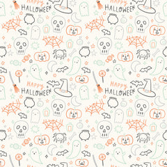Riley Blake Frank and Friends Halloween Icons Cloud C17476-CLOUD