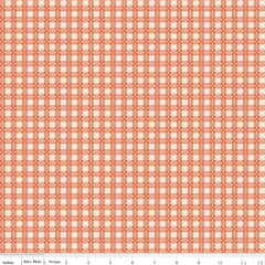 Riley Blake Baked With Love Tablecloth Squash C17795-SQUASH with ruler