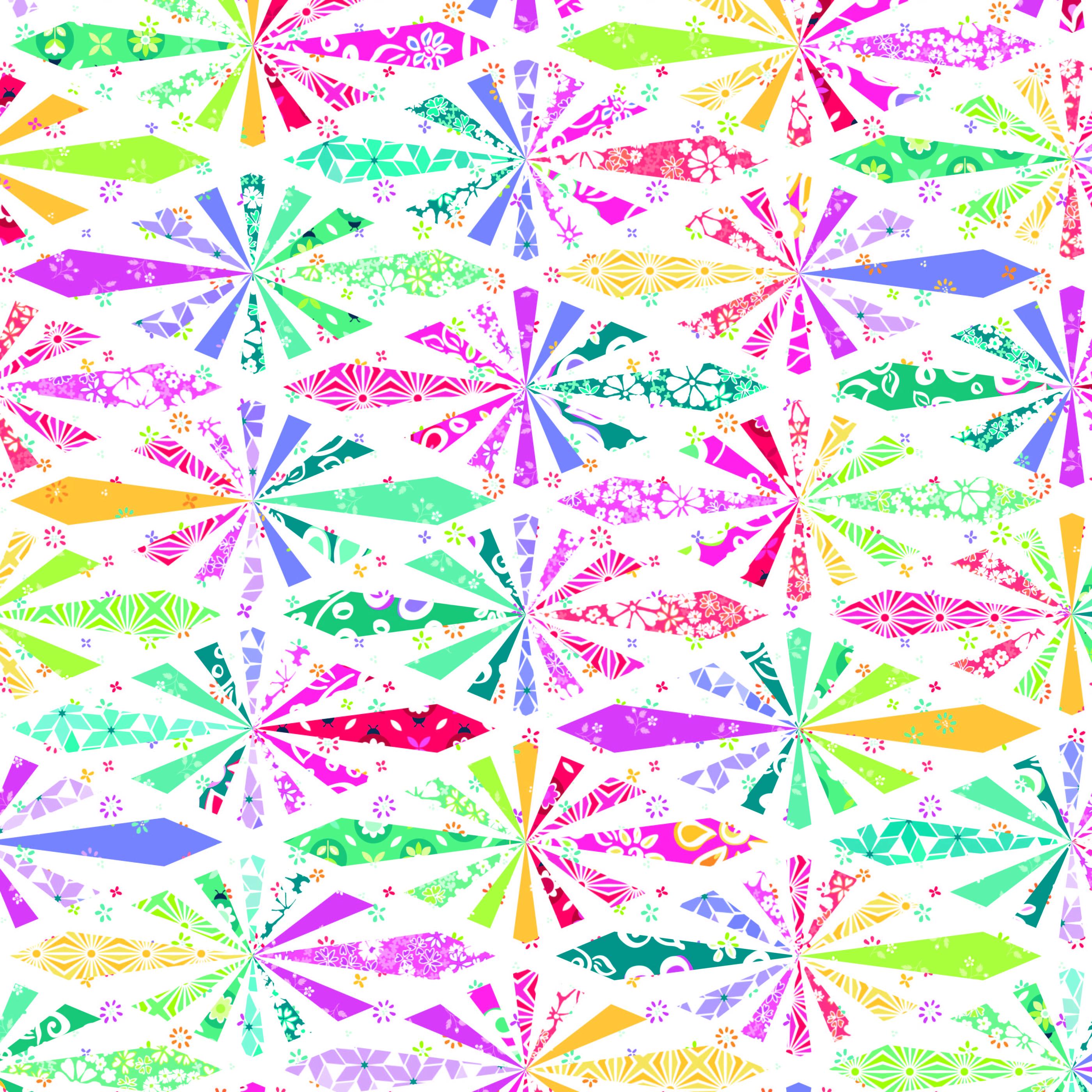 Riley Blake Chasing Rainbows Cheater Print Multi