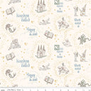 Riley Blake Story Land Once Upon a Time Cream C18301-CREAM cotton fabric by Sarah Jane