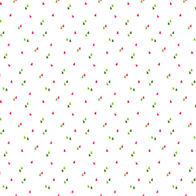 Riley Blake Seasonal Basic Trees White