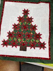 Square in a Square Quilt Course - All Spruced Up Christmas Tree - Flowood