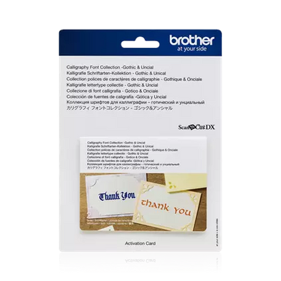 CADXCLGFP01 Calligraphy Font Collection