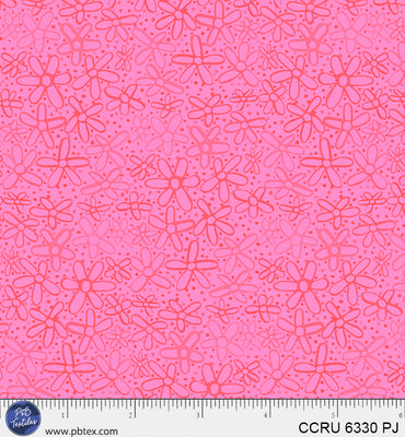 P&B Textiles Color Crush - Doodle Flower Allover (PJ)