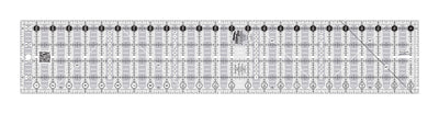 Creative Grids Quick Trim Two Ruler – 4-1/2 in x 24-1/2 in Rectangle