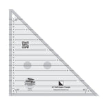 Creative Grids 45 Degree Half-Square Triangle Quilt Ruler – 8-1/2 in
