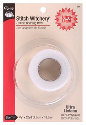 Brewer Stitch Witchery- Ultra Light 5/8 in x 20 yd