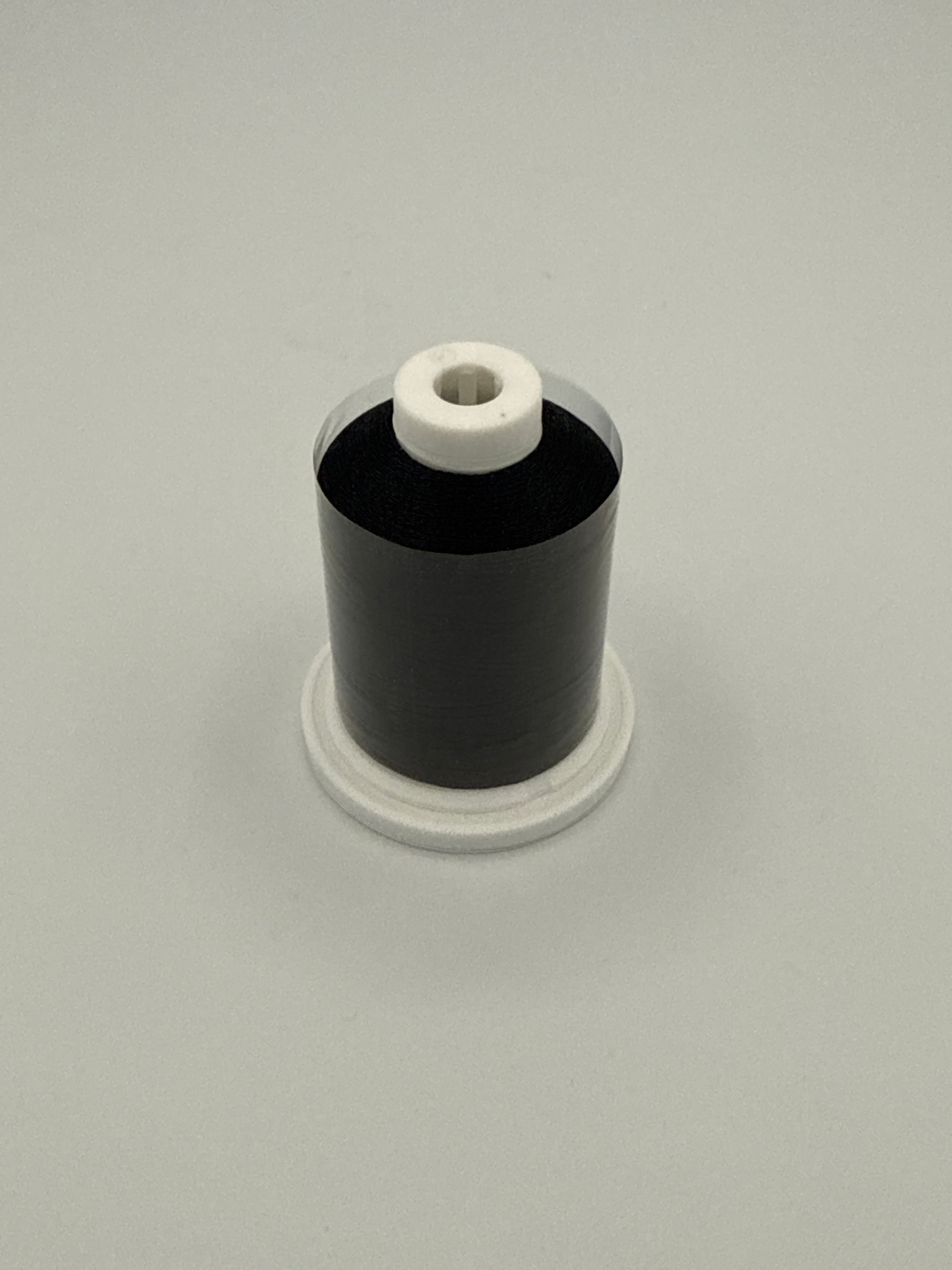 Brother Black 100% Polyester Color Fast, High Shine Embroidery Thread ETP900