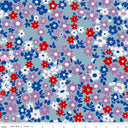 Riley Blake Mid Weight Mesh Print 1 F002-MWM-PRINT1 with ruler