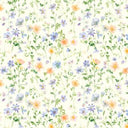 Riley Blake Woven Poly Print 5 watercolor floral