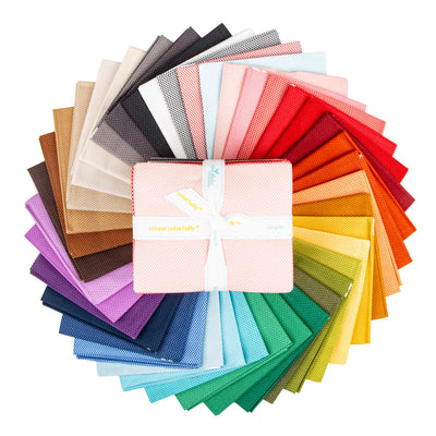 Riley Blake POParazzi Fat Quarter Bundle 40 Pcs FQ-805-40 fanned