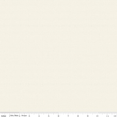 Riley Blake POParazzi Cream C805-CREAM - RBD Designers - 43"/44" quilting cotton - by the 1/4 yard