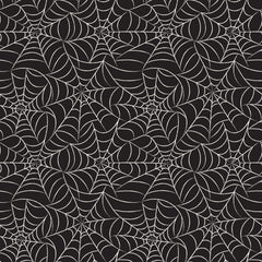 Riley Blake Frank and Friends Webs Black (Glow in the Dark) GC17474-BLACK
