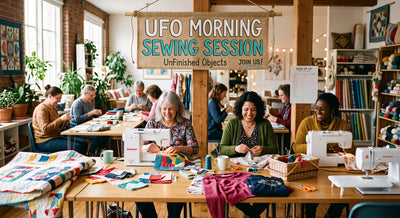 UFO Morning Sewing Session