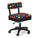 Ash White Button Hydraulic Chair