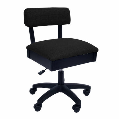 Arrow Hydraulic Sewing Chair- Baroness Black