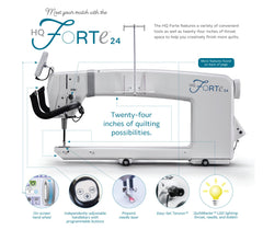 HQ Forte 24 Quilting Machine