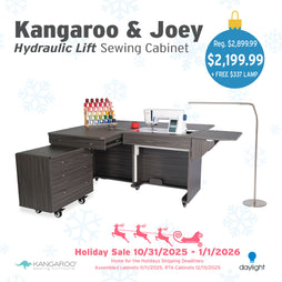 Kangaroo & Joey Sewing and Storage Cabinet 3 color options
