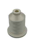 Brother White 100% Polyester Color Fast, High Shine Embroidery Thread ETP001