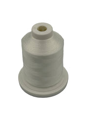 Brother White 100% Polyester Color Fast, High Shine Embroidery Thread ETP001
