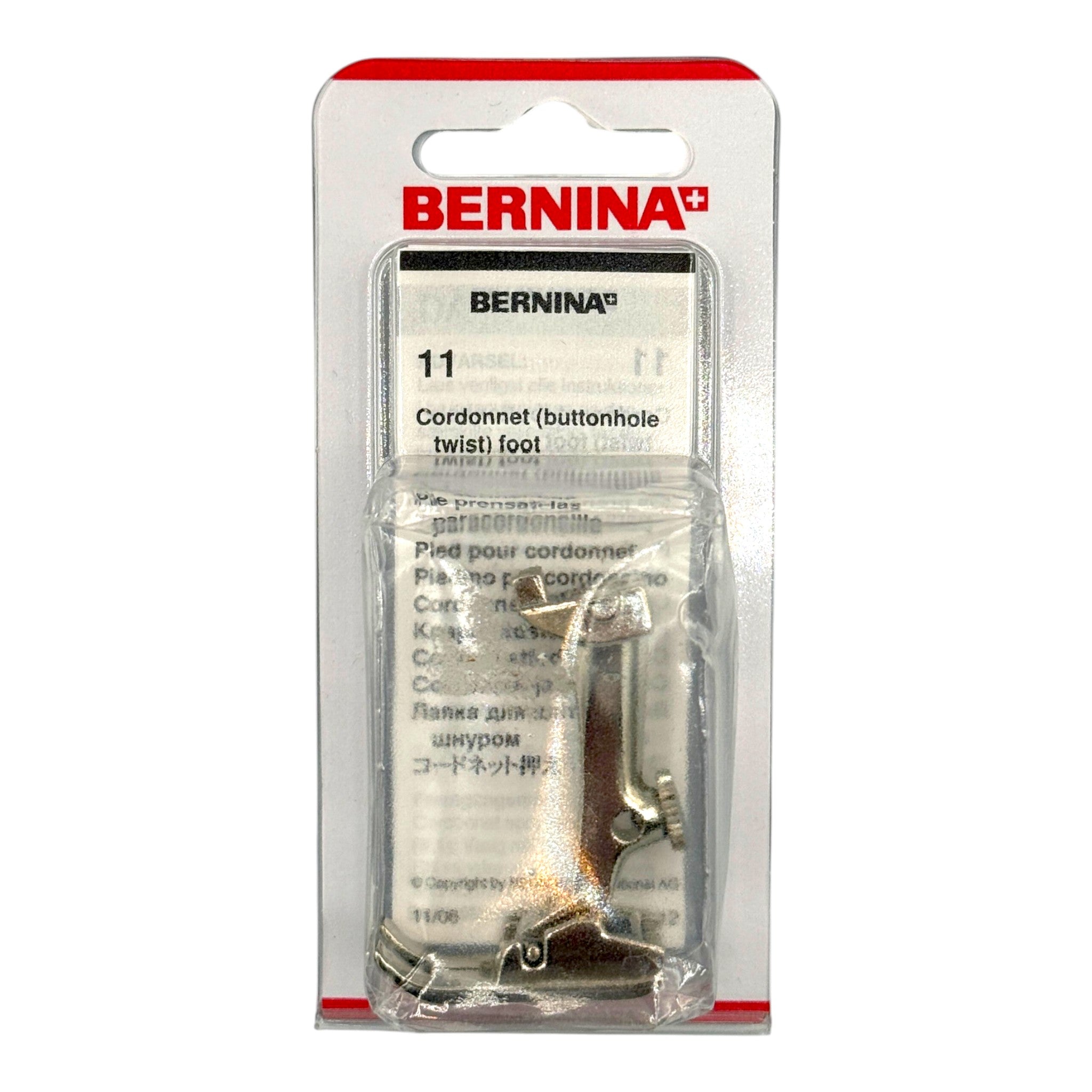 Bernina #11 Cordonnet (Buttonhole Twist) Foot
