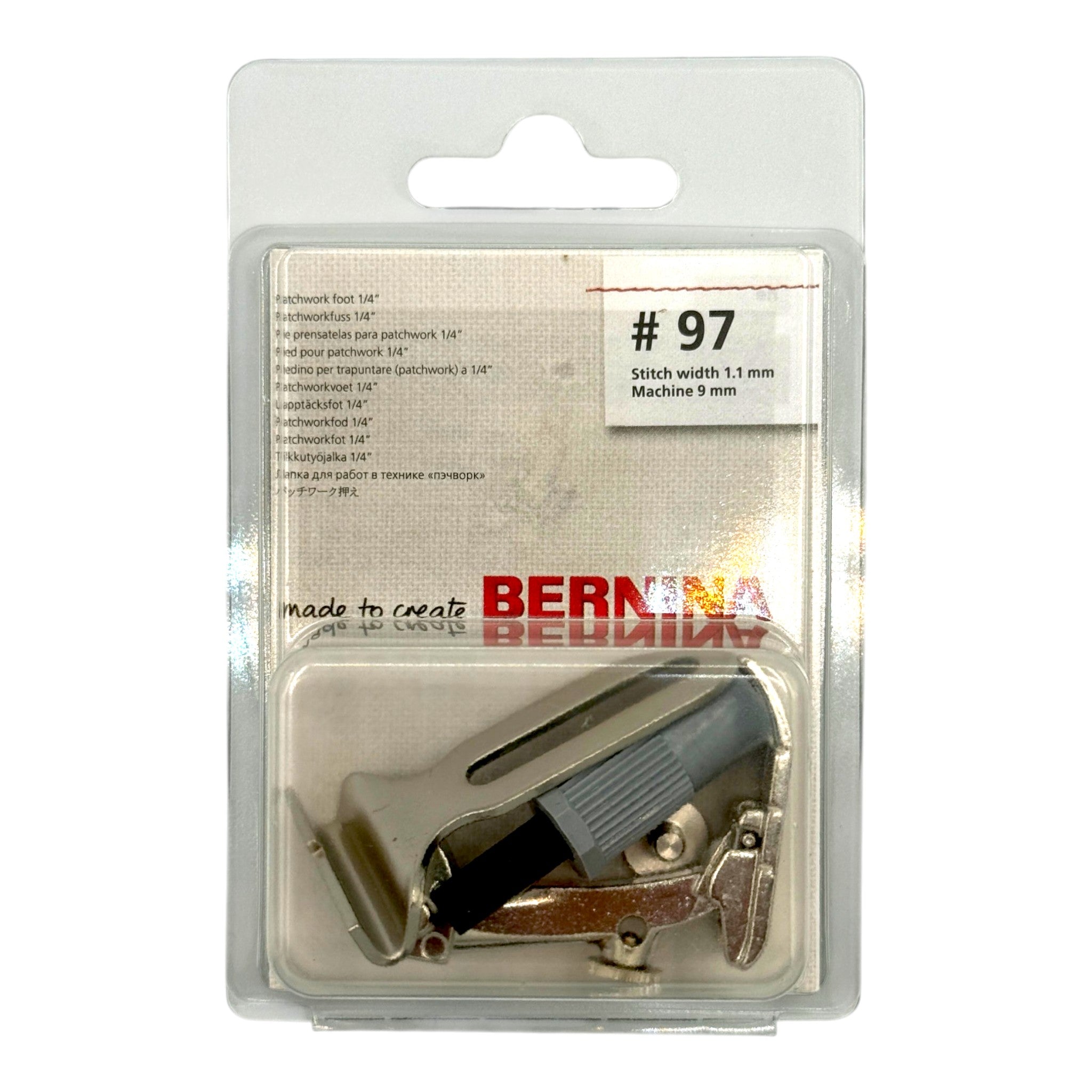 Bernina #97 Patchwork Foot 9mm