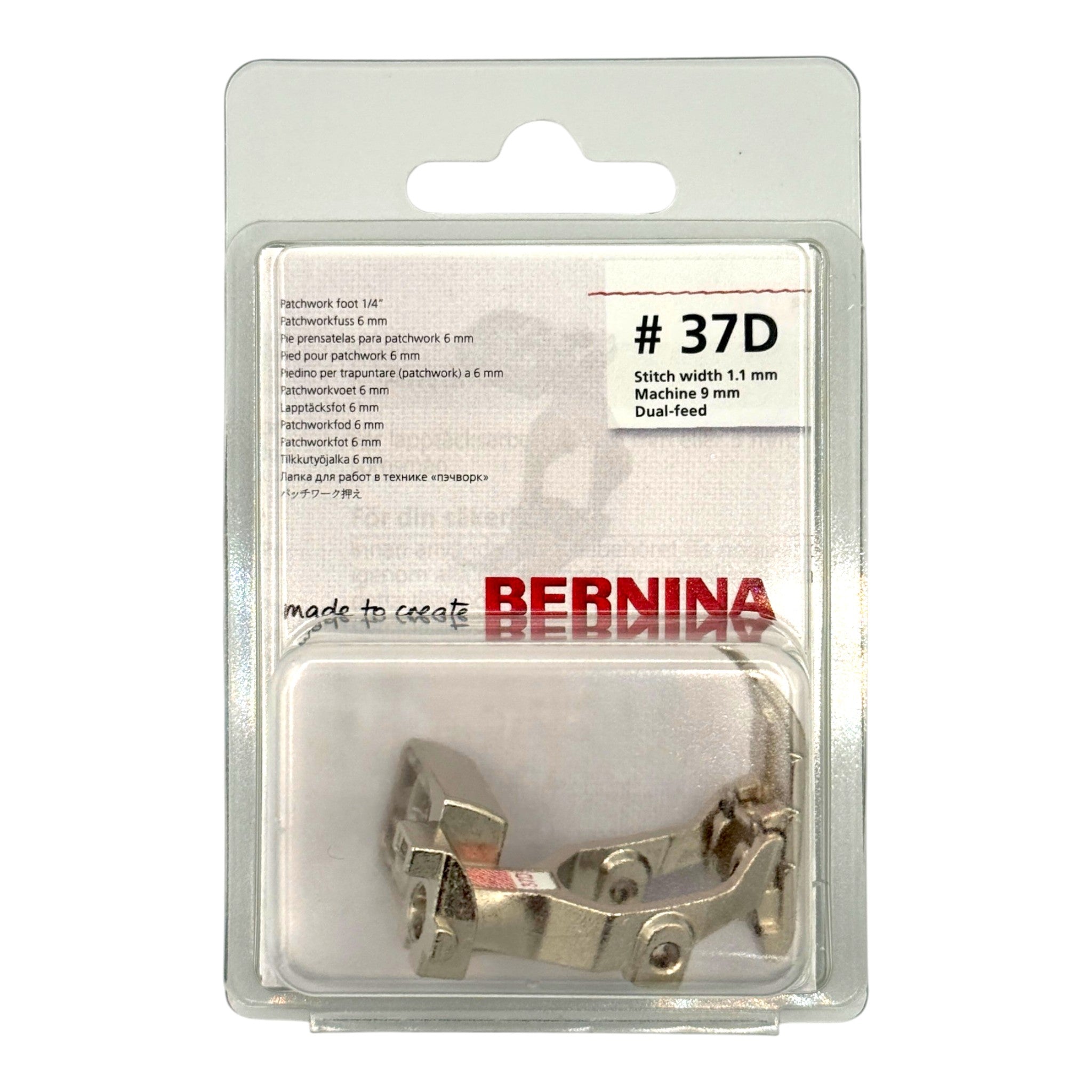 Bernina #37D Patchwork Foot