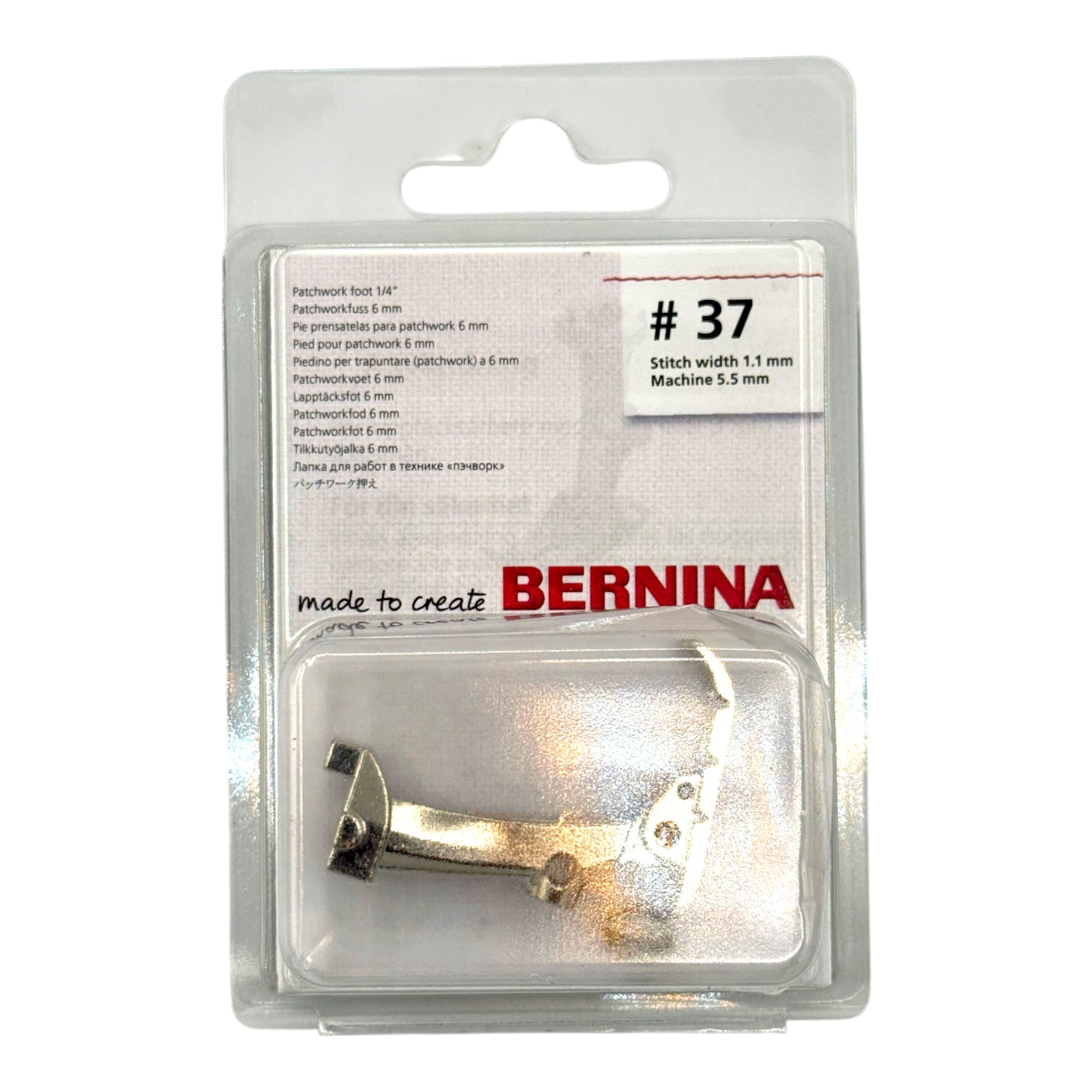 Bernina #37 Patchwork Foot