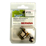 Bernina #72S Adjustable Ruler Work Foot (with Slit)