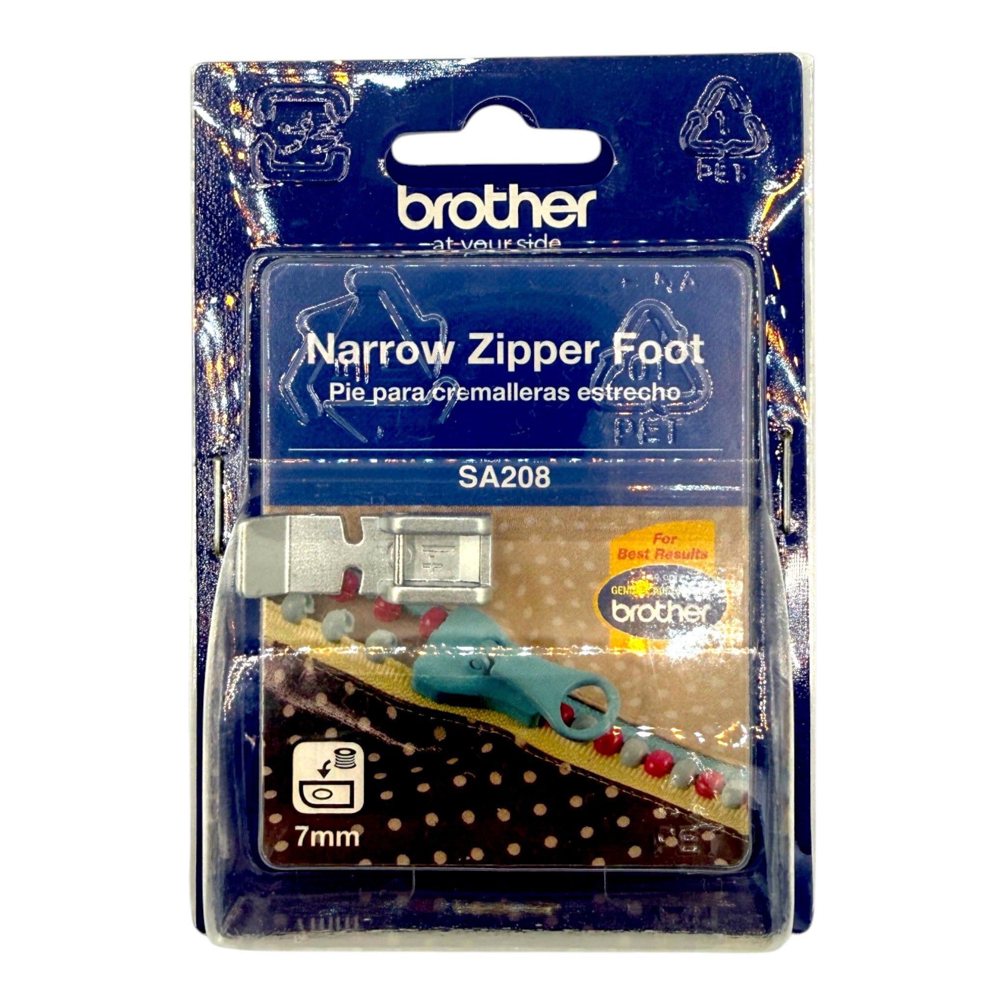 Brother Narrow Zipper Foot